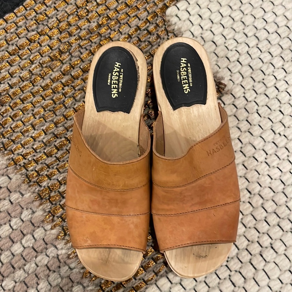 Swedish Hasbeen Clog Mules